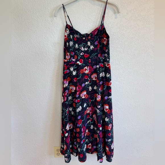 Silk Floral Yumi Kim Midi Dress - Picture 8 of 8